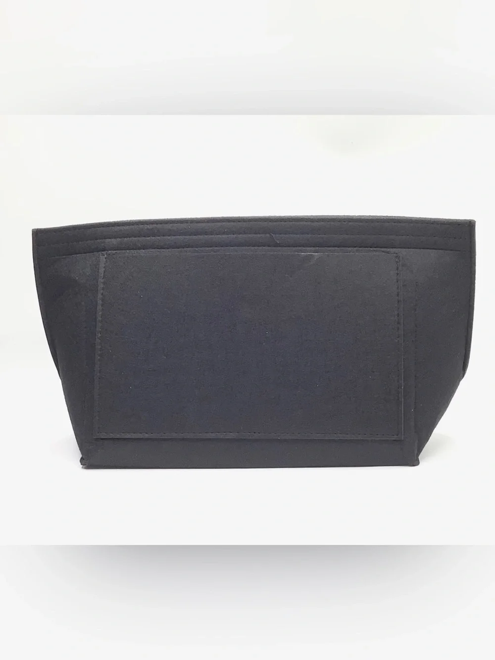 Felt Purse Organizer Insert for Longchamp Le Pliage Handbag Size M in Black NWT